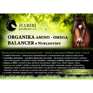 Habibi ORGANIKA amino - omega BALANCER s nukleotidy GRANULOVANÝ